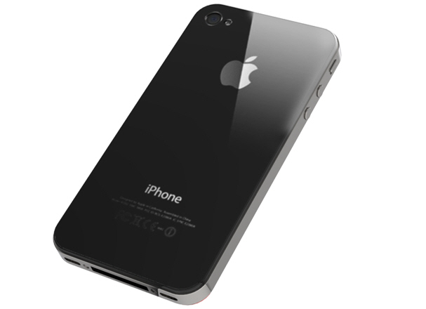 i phone, 휴대폰 3d max 소스(실물사이즈)